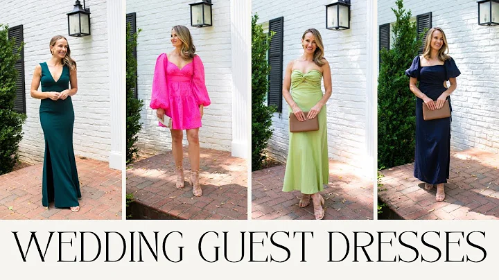 5 WEDDING GUEST DRESSES | Summer Wedding Outfit Ideas & How to Style