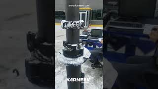 Телескопическая мачта KARNEEV ФТМ подъем со льдом