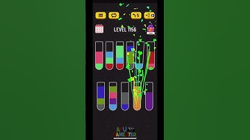Water Sort puzzle level 1156 | AYU Gamester #shorts