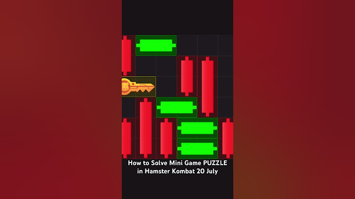 How to Solve Mini Game PUZZLE in Hamster Kombat 20 July