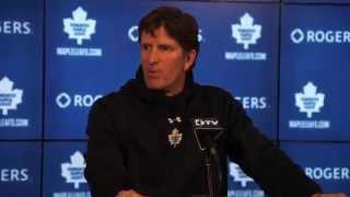 Mike Babcock Presser 10/10/2015