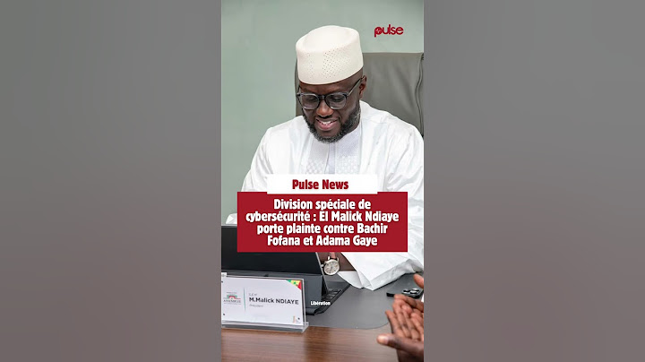 El Malick Ndiaye porte plainte contre Bachir Fofana et Adama Gaye