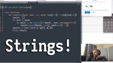 Leetcode - Solving "Index Pairs of a String"