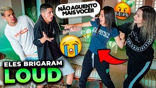 ELA BRIGOU COM ELE DURANTE A GRAVAÇÃO E O CLIMA FICOU TENSO NA LOUD!!