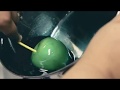 "Tastefully," A Mother's Love: Yummy and Delicious Cotton Candy Flavored and Colored Candy Apples