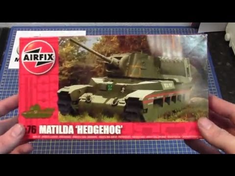 Airfix 02335V Matilda Hedgehog Tank 1//76
