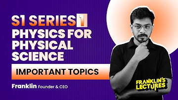 S1 SERIES 1 Physics സംഭവം simple ആണേ | Franklin