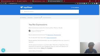 Appsheet | Show_If Use Case | Yes/No Expressions | Appsheet Expressions screenshot 4