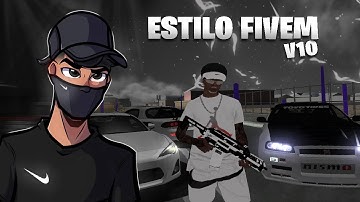 SAIU! MINHA DATA MODIFICADA ESTILO FIVEM V10 (Sem Bug De Render) PARA SAMP PC FRACO
