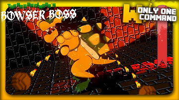 Minecraft - Bowser Boss with only one command [20K special]