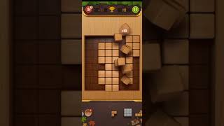 wood block puzzle game #gamesplay screenshot 4