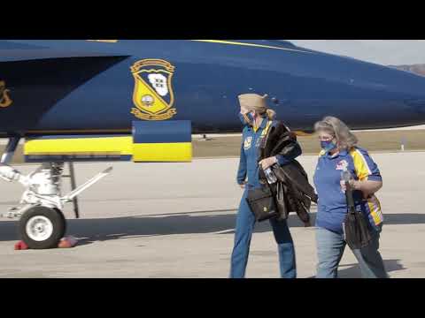 Blue Angels Land in La Crosse 3-26-2021