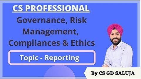 Ethics & Governance_CS Professional_Introduction