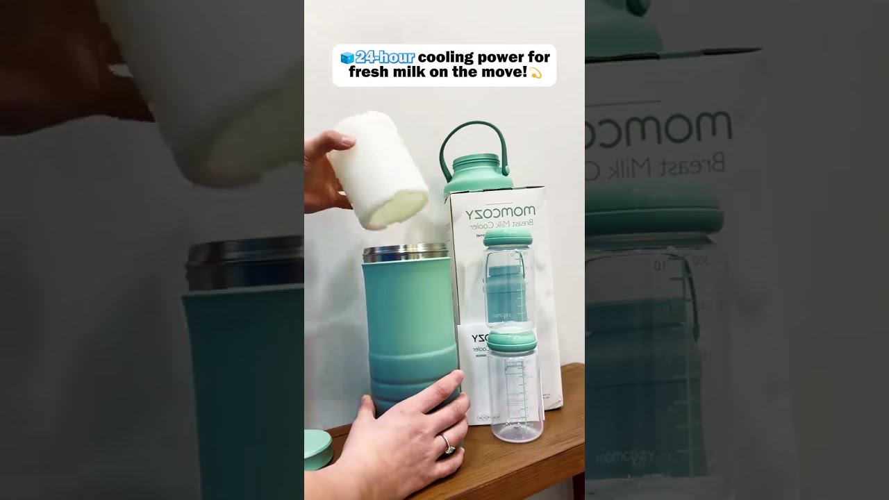 Unbox Momcozy Portable Bottle Warmer Breast Milk Cooler Snowdays