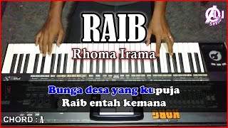 RAIB - Rhoma Irama - Karaoke Dangdut Korg Pa3x (Chord&Lirik)