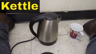 How To Use An Electric Kettle To Boil Water-Easy Tutorial