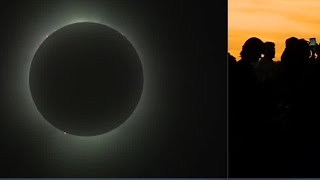 Watch the total solar eclipse plunge New England into darkness