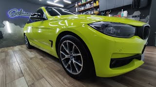 BMW GT - Neon Green Wrap - Stikerana Visual Studio