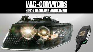 VAG-COM/VCDS: Xenon headlamp adjustment!