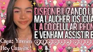 ♡ Disponibilizando Uma Laucher Do IOS 15 Muito Bonita + Link na descrição do vídeo! screenshot 4