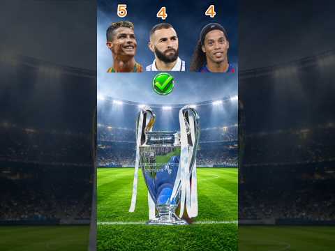 Ronaldo vs Ronaldinho vs Karim benzema