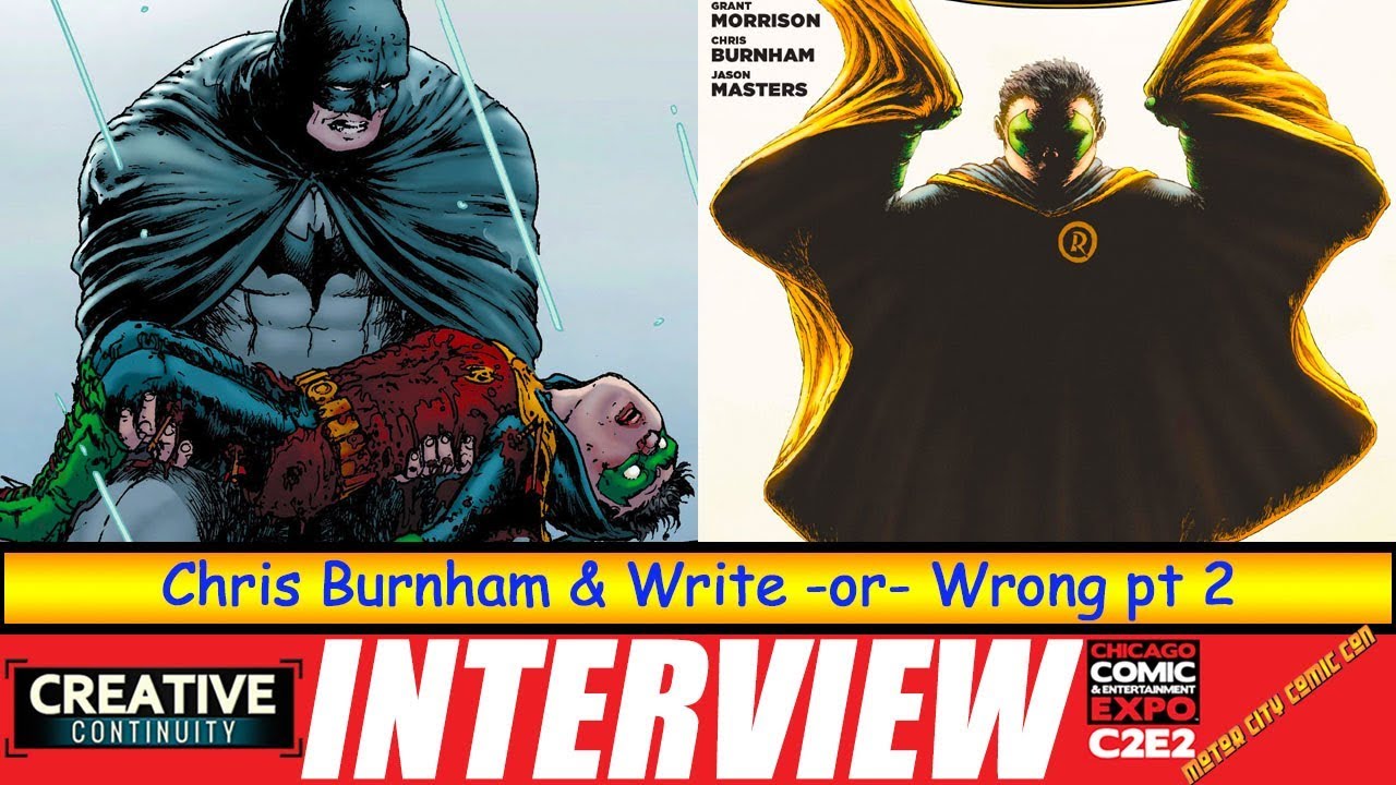 Chris Burnham: artist; Death of Damian Wayne  - Creative Continuity