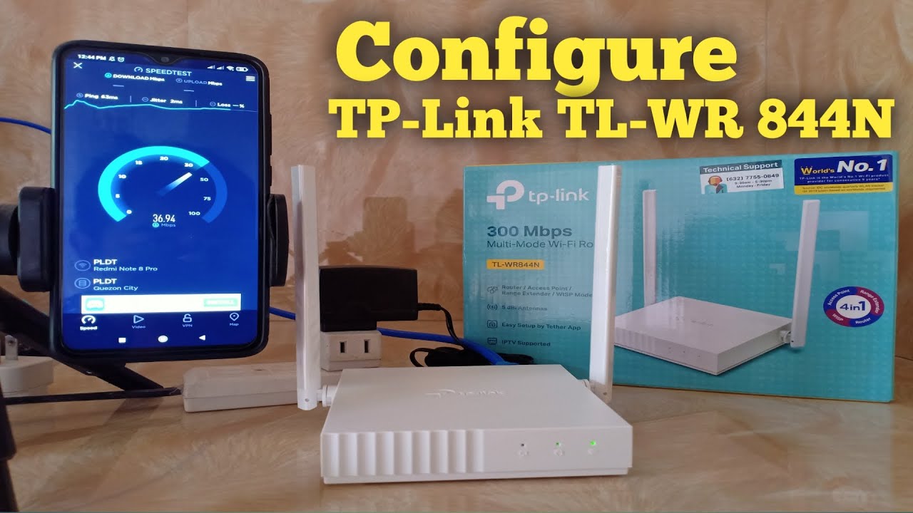 Tp Link 844n 4 in 1 New Model