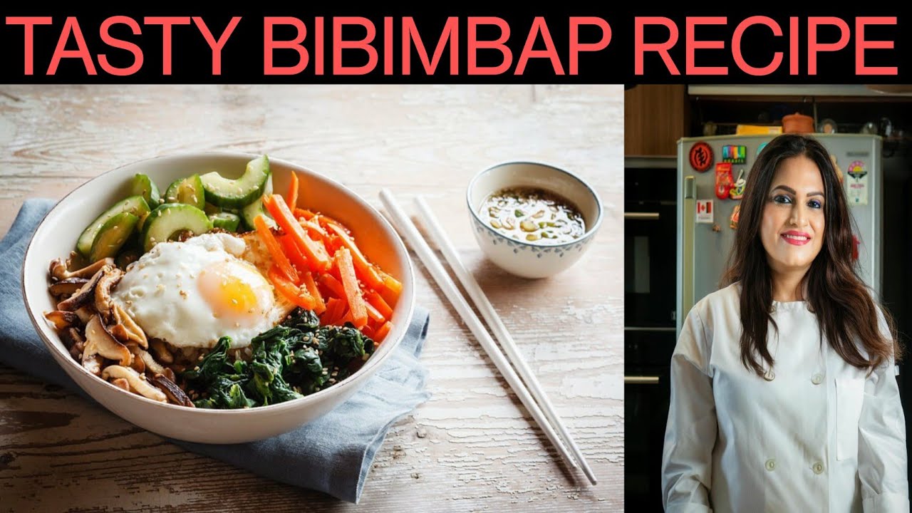 How To Make Korean Bibimbap | Easy  Bibimbap Recipe | Recipe for bibimbap sauce | Ananya Banerjee