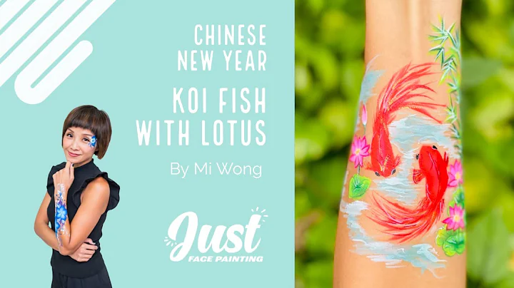 年年有余农历新年彩绘 Koi Fish Face Painting - 天天要闻