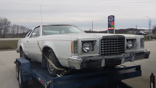 Taking my 1978 Ford Thunderbird for a ride.