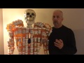 Frank huntley uses pill man to talk about opioid abuse