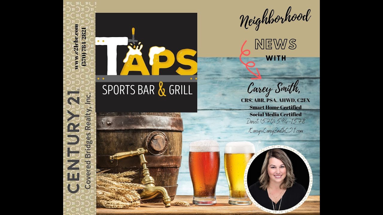 Neighborhood News Episode 18 Community Spotlight featuring Taps Sports Bar Berwick, PA