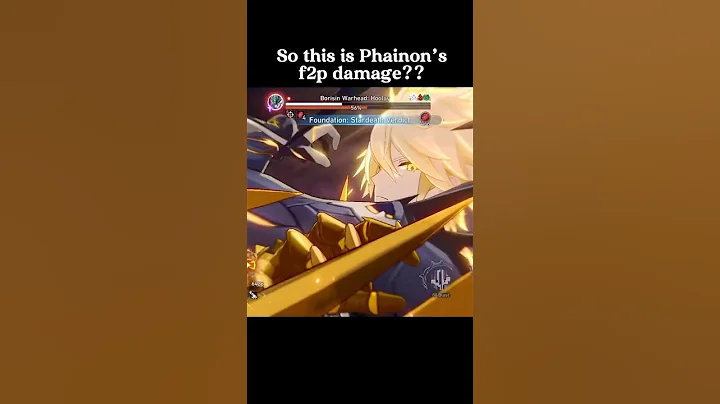 SO THIS IS PHAINON’S F2P DMG?? #hsr #honkaistarrail #phainon #castorice #phainonhsr #shorts