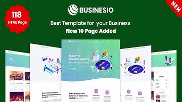 Businesio - One Page Parallax | Themeforest Website Templates and Themes