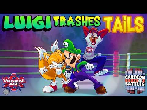 Luigi Trashes Tails - Cartoon Beatbox Battles