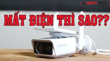 Mất điện có xem lại được file đã lưu trên camera giám sát không?