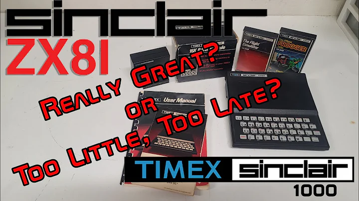 The ZX-81 and Timex Sinclair 1000 - Really Great or Too Little Too Late?