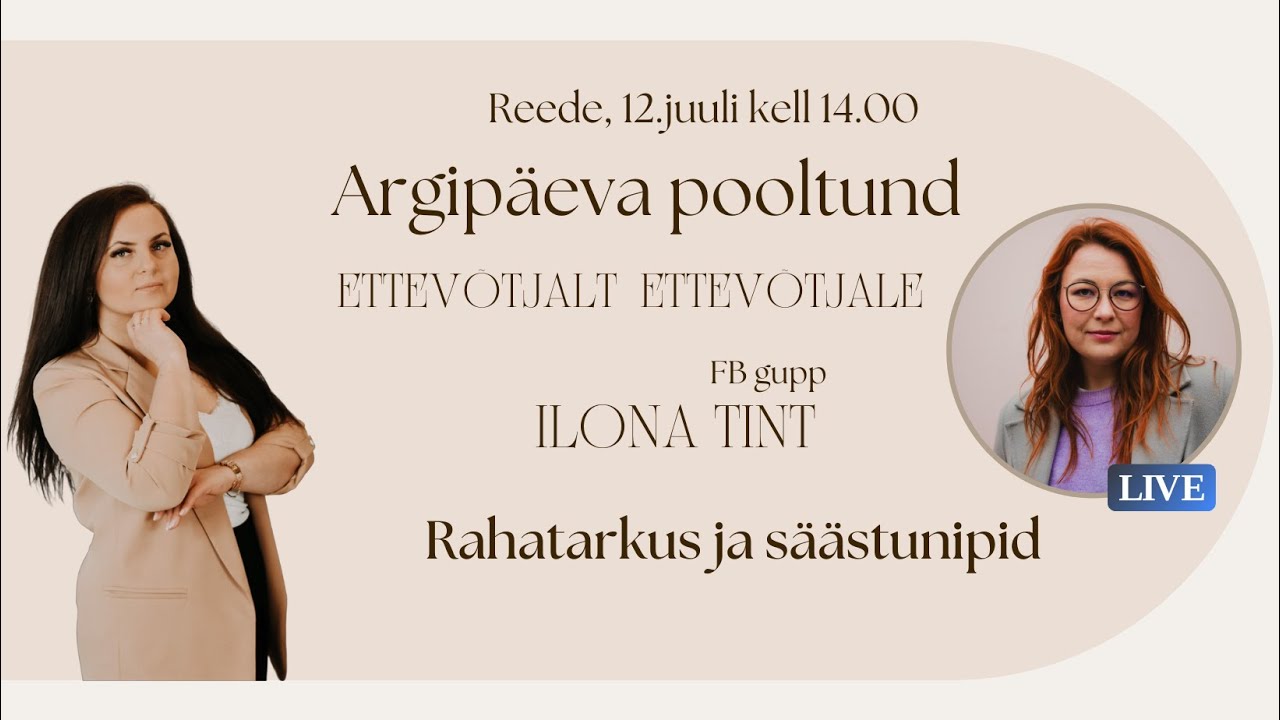 Rahatarkus ja säästunipid — Argipäeva pooltund
