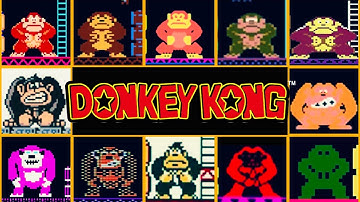 🦍Donkey Kong🦍Original Versions/Ports Comparison|HD|60FPS