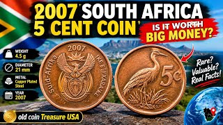 🇿🇦 South Africa 5 Cent Coin Value – Is This Small Coin Worth Big Money? | Rare Coin Facts 🔥