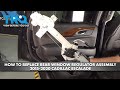 How to Replace Rear Window Regulator Assembly 2015-2020 Cadillac Escalade