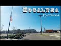 BOGALUSA LOUISIANA DOWNTOWN DRIVE AND GHETTO TOUR - 4K