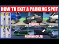 PAANO MAKA-ALIS MULA SA PAGKAKA-PARK (BEGINNER'S GUIDE) | HOW TO EXIT A PARKING SPOT