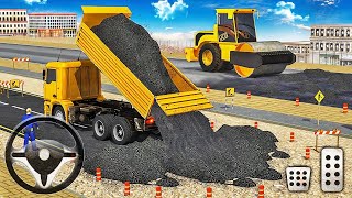 Excavator Simulator Construction Road Builder (by Level9 Studios) Android Gameplay #2