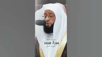 تلاوة تسكن القلب للشيخ بدر التركي من سورة هود | تراويح ليلة ١٦ رمضان ١٤٤٥ هـ | Surah Hud | Part 12