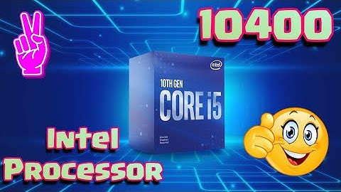 Intel i5 10400 10th Generation Processor Unboxing, Review & Installation | ENGLISH