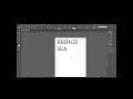 HOW TO ADD PHOTOS IN TEXTS #indesign #easy #photo  #logo #adobesoftware #illustrator