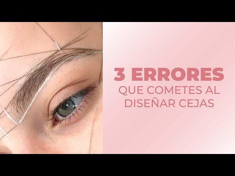 3 errores al diseñar cejas | Beauty Angels Academy Latino