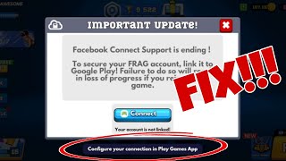 Frag Pro Shooter configure your connection in play games app problem solution!! #fragproshooter screenshot 2