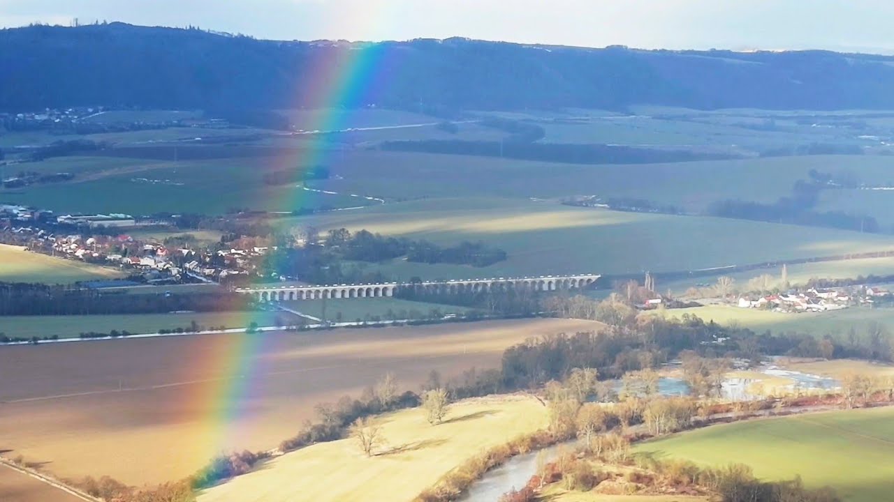 360° rainbow over the Moravian Gate 